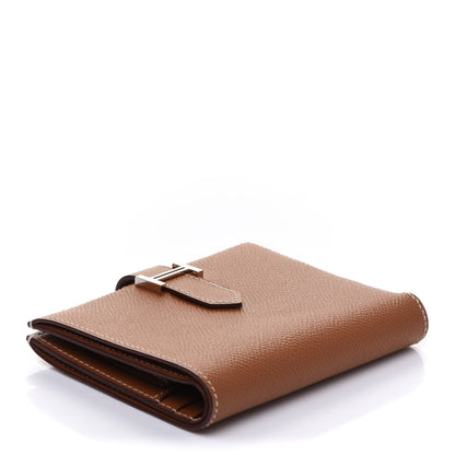 Hermes Epsom Bearn Compact Wallet Gold 4 of 9