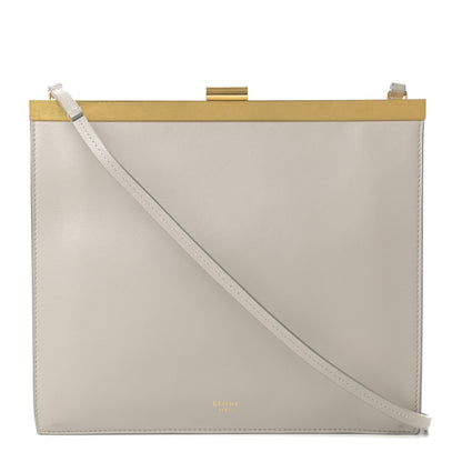 Celine Smooth Calfskin Mini Clasp Bag Beige 1 of 12