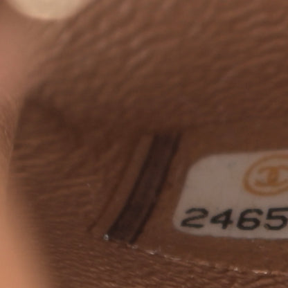 Chanel Caviar Lizard Embossed Quilted Small Coco Handle Flap Beige 7 of 9