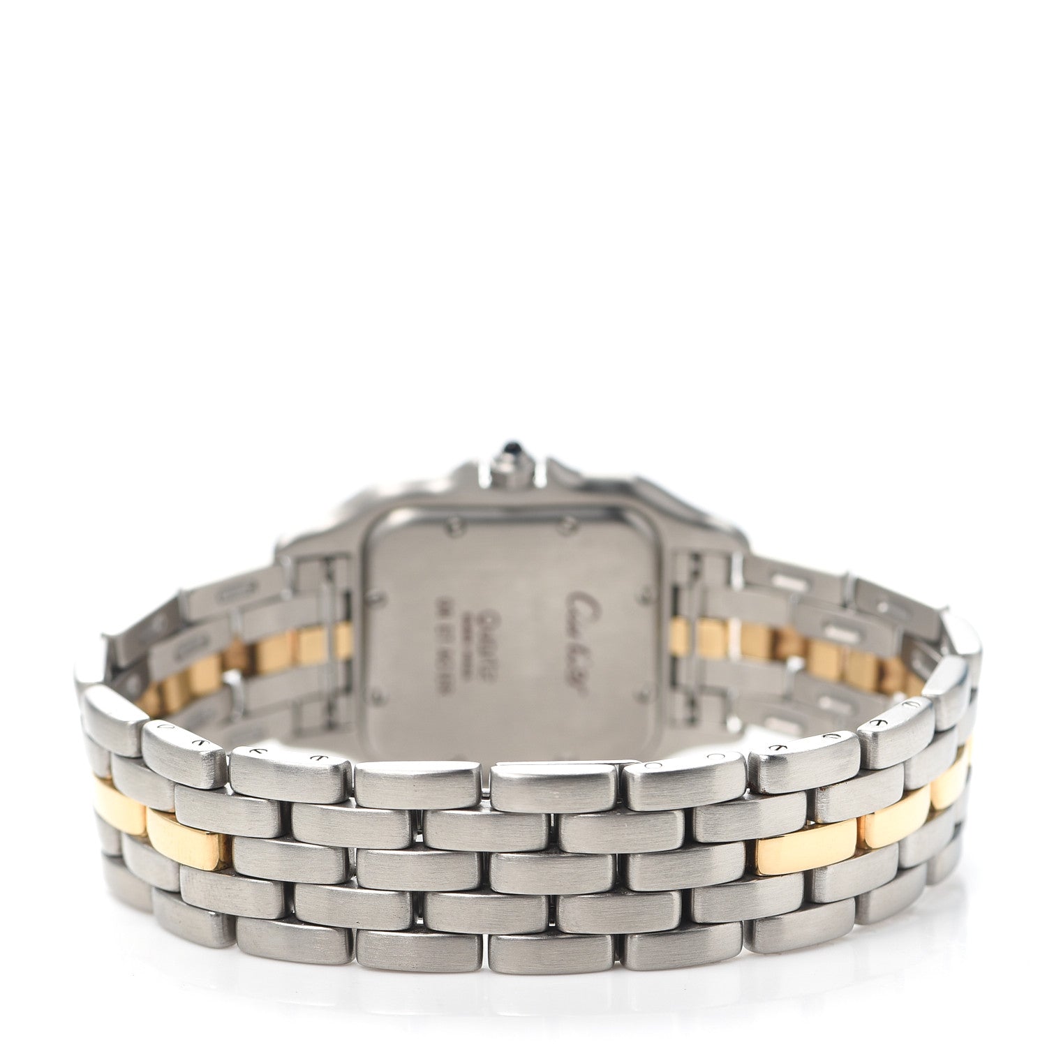 Cartier Stainless Steel 18K Yellow Gold 27mm Panthere Quartz Watch 3 of 5