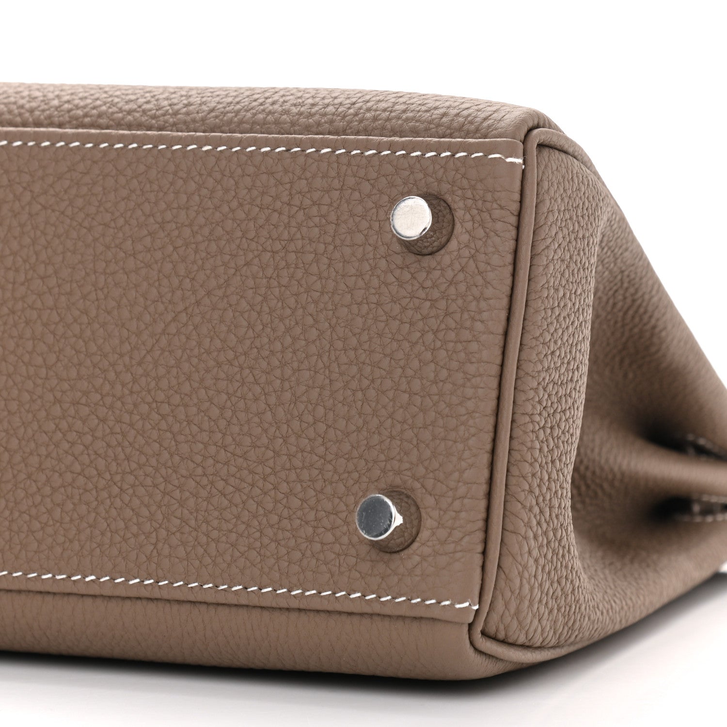Hermes Togo Kelly Retourne 25 Etoupe 9 of 10