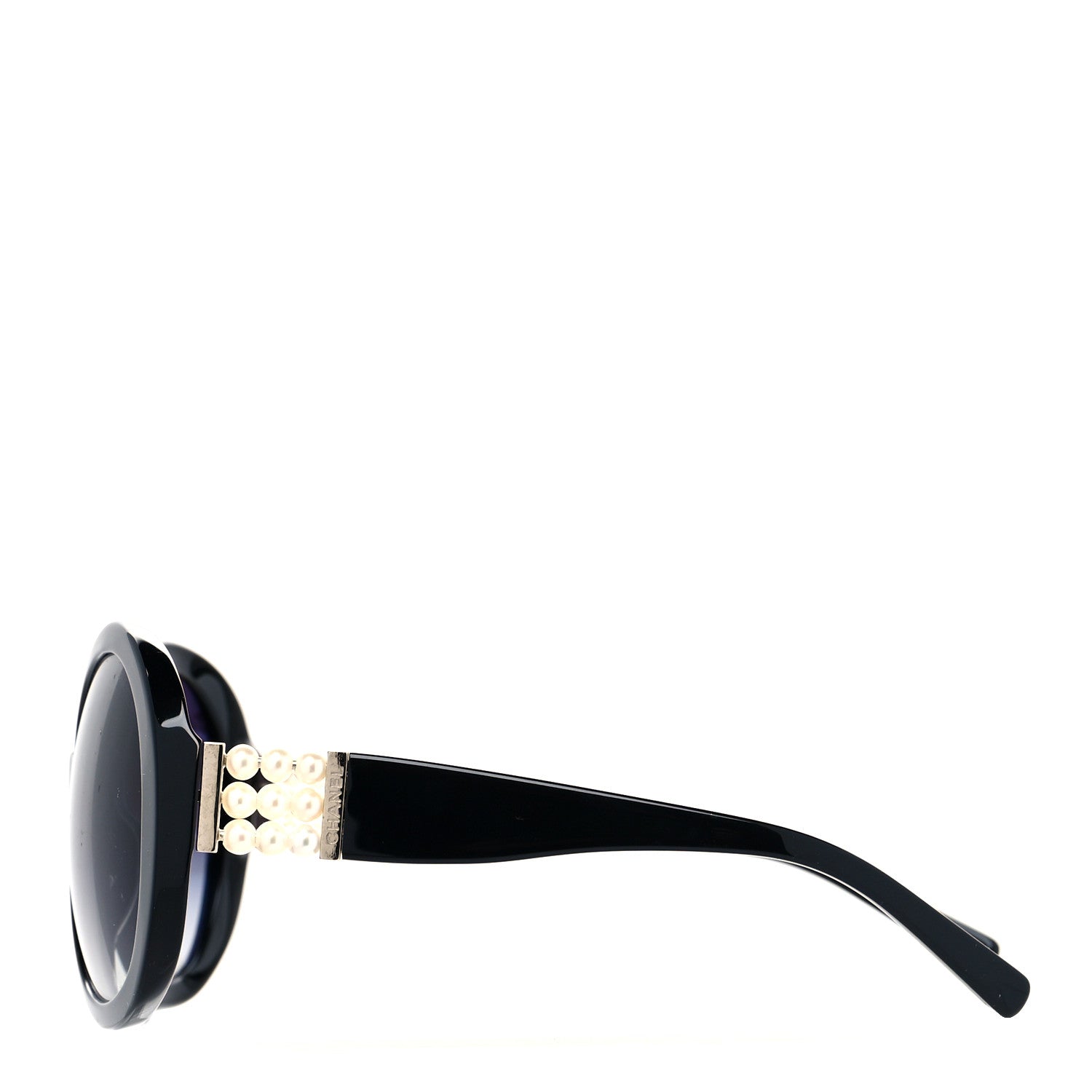 Chanel Perle Pearl Sunglasses 5159-H Black 3 of 7