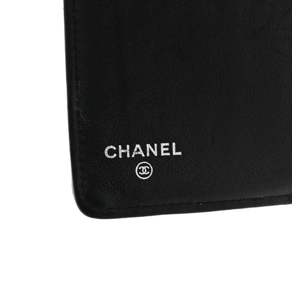 Chanel Patent Quilted Card Holder Wallet Black 6 of 11