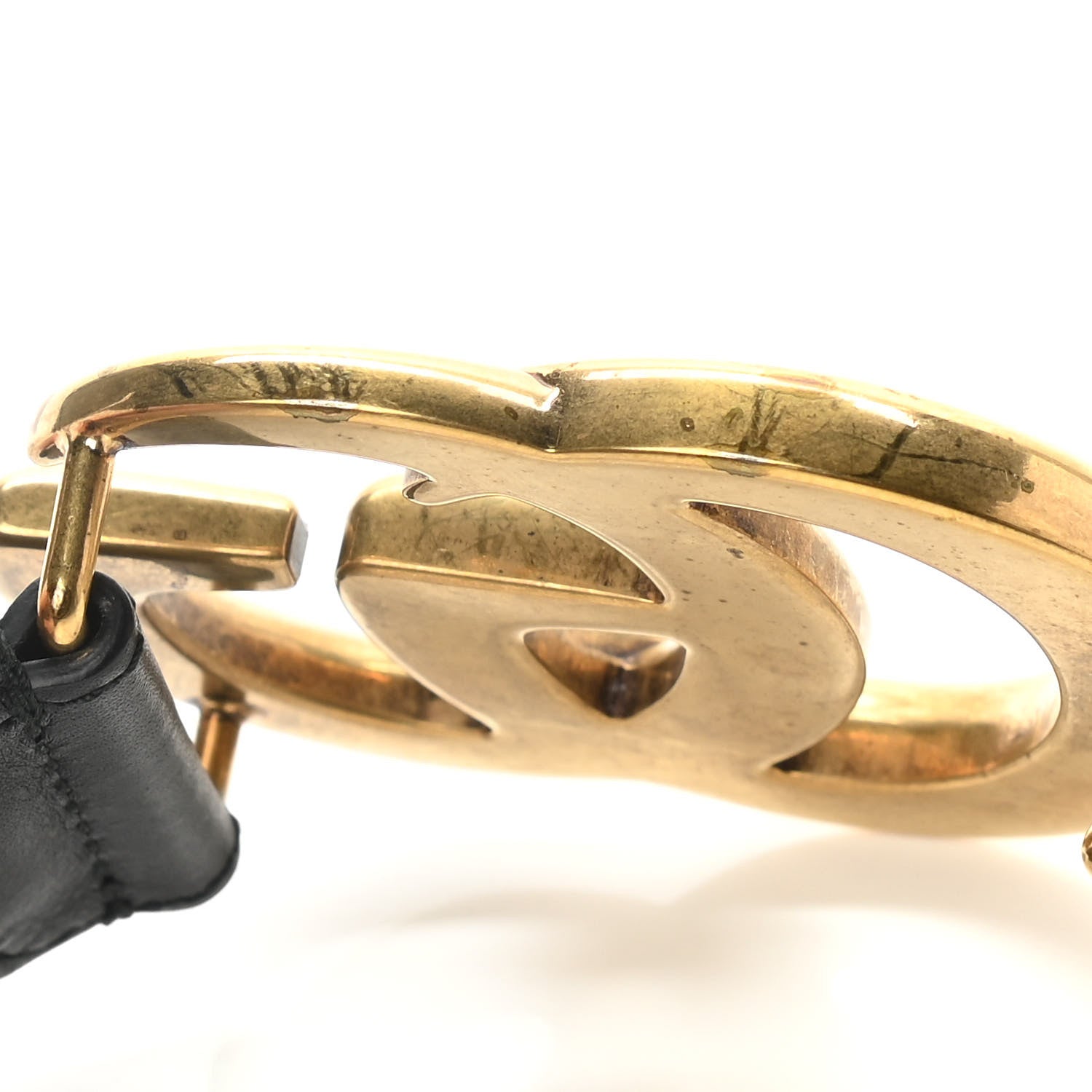 Gucci Calfskin Double G 40mm Belt 90 36 Black 5 of 7