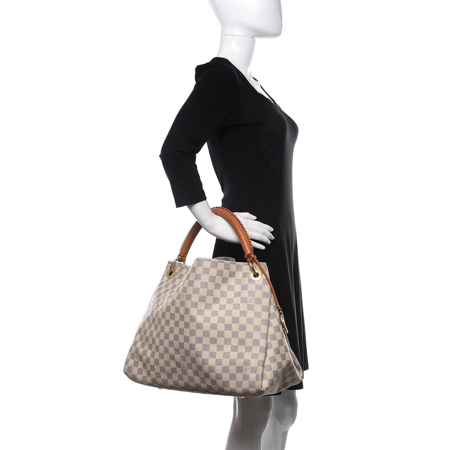 Louis Vuitton Damier Azur Artsy MM 2 of 17