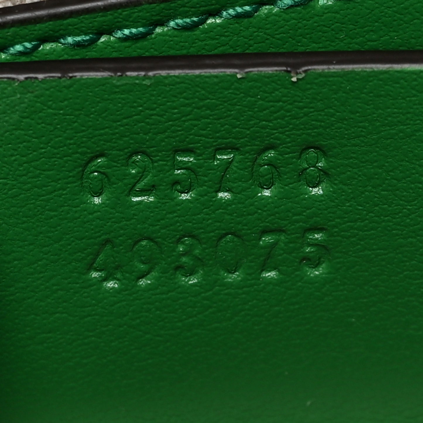 Calfskin GG Tennis Embossed Duffle Bag New Shamarock