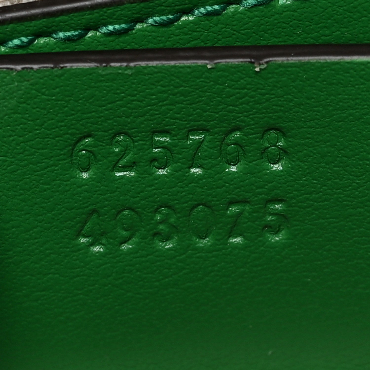 Gucci Calfskin GG Tennis Embossed Duffle Bag New Shamarock 6 of 12