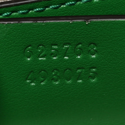 Gucci Calfskin GG Tennis Embossed Duffle Bag New Shamarock 6 of 12