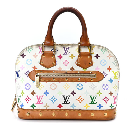 Louis Vuitton Monogram Multicolor Alma White 1 of 11