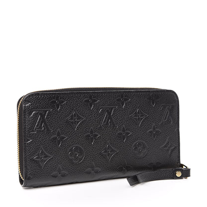 Louis Vuitton Empreinte Zippy Wallet Black 3 of 7