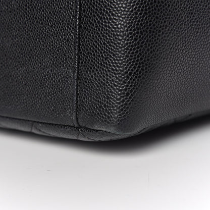 Chanel Caviar Quilted Grand Shopping Tote GST Black 13 of 14