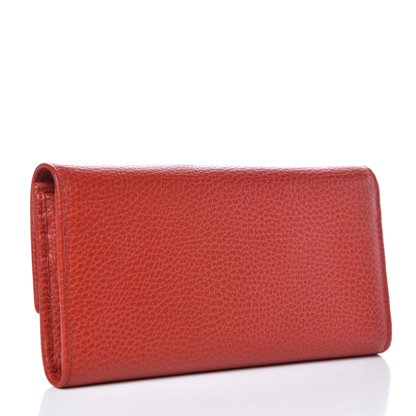 Dollar Calfskin Swing Continental Wallet Oxidation