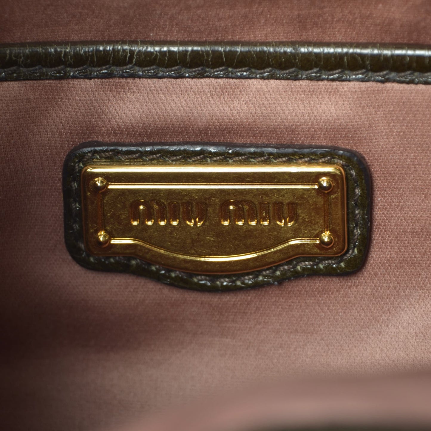 Vitello Lux Medium Bow Bag Brown