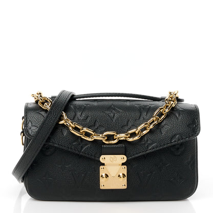 Louis Vuitton Empreinte Pochette Metis East West Black 1 of 9