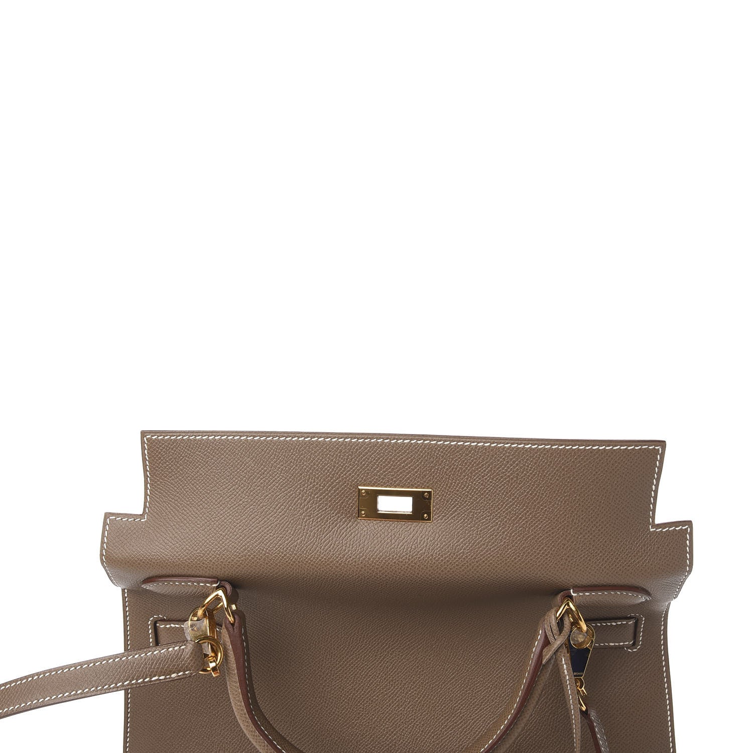 Hermes Epsom Kelly Sellier 32 Etoupe 27 of 34