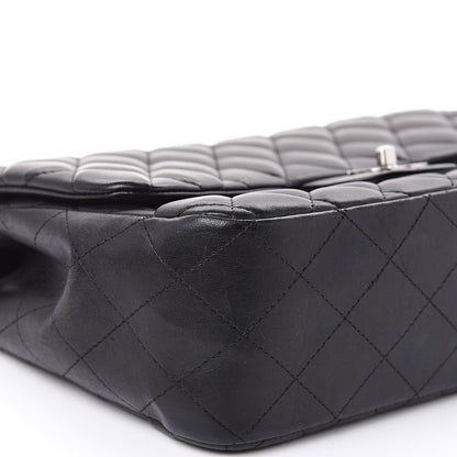 Chanel Lambskin Quilted Jumbo Single Flap Black 8 of 16