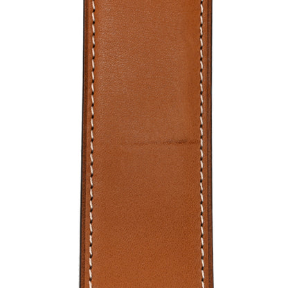 Hermes Box Swift 32mm Enamel Quizz H Belt 90 Black Gold 5 of 5