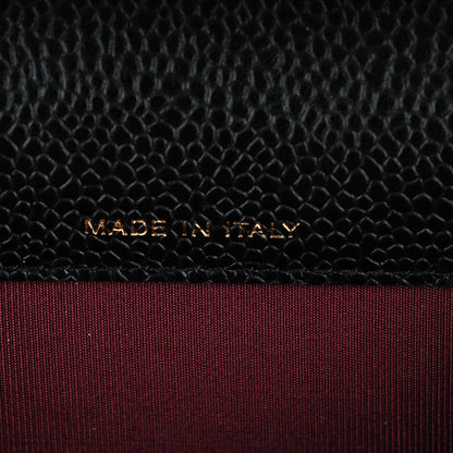 Chanel Caviar Quilted Flap Card Holder Black 7 of 8