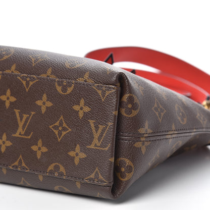 Louis Vuitton Monogram Tuileries Besace Caramel Rouge 8 of 12