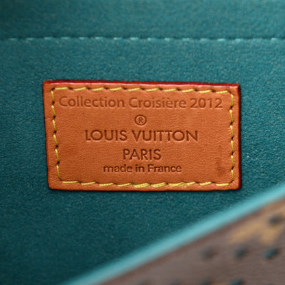 Louis Vuitton Monogram SC Flore Saumur Teal 7 of 12