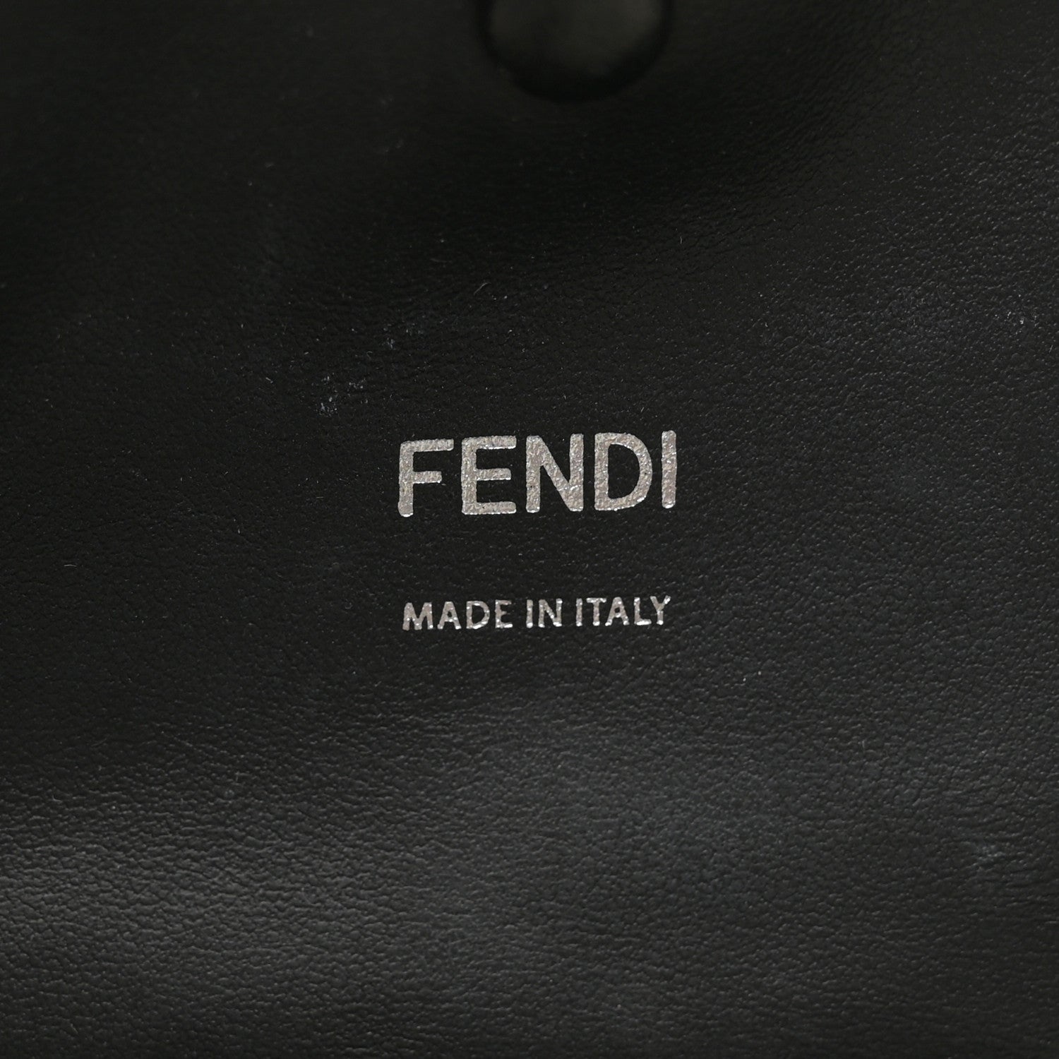 Fendi TPU FF Vitello Grace Baguette Black 6 of 9