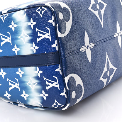 Louis Vuitton Monogram Escale Speedy Bandouliere 30 Blue 8 of 9