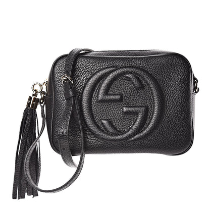Gucci Pebbled Calfskin Small Soho Disco Bag Black 1 of 9