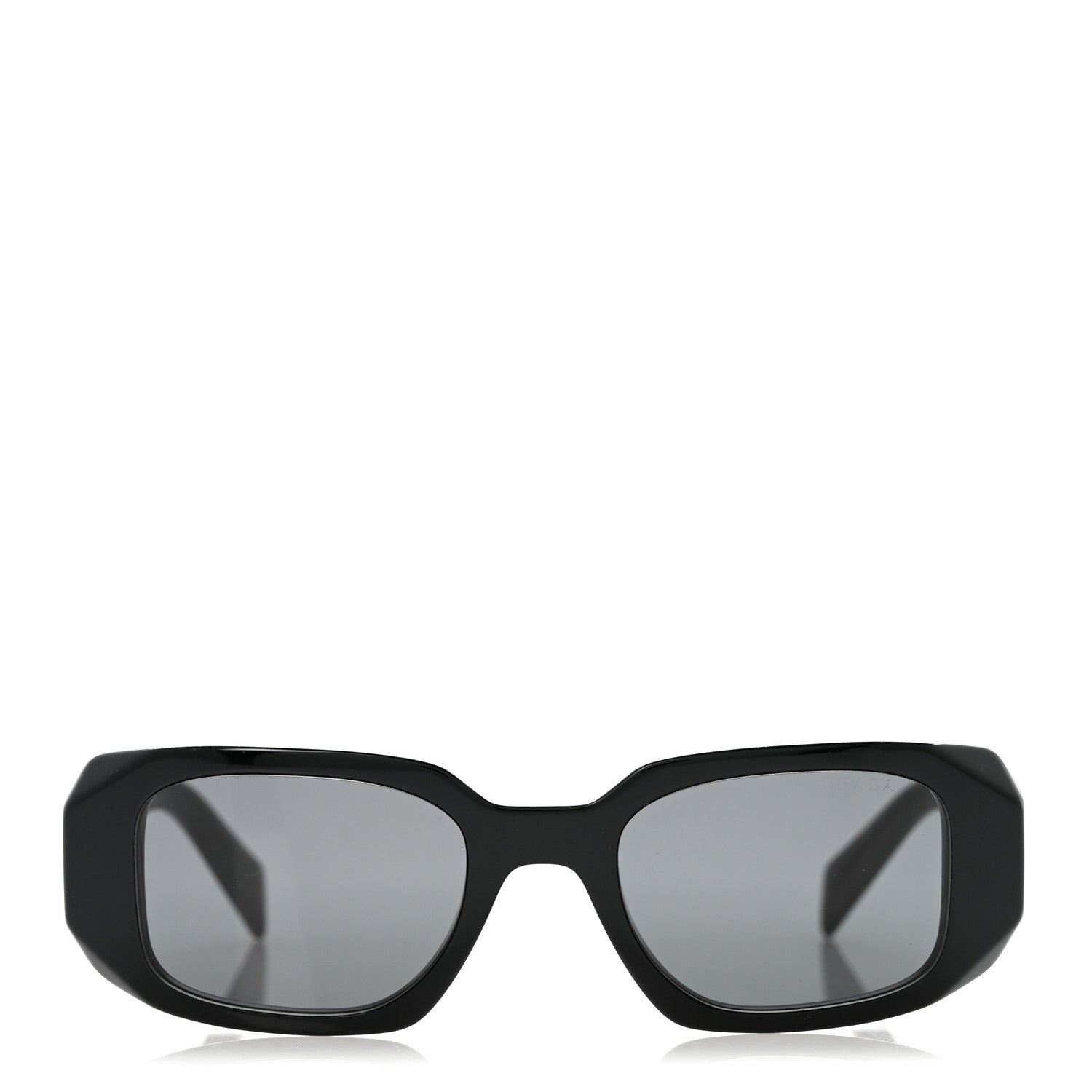 Prada Acetate Symbole Sunglasses SPR 17W Black 2 of 9