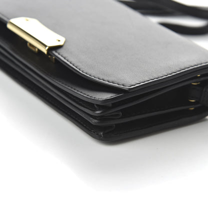 Burberry Smooth Calfskin Madison Wallet on Chain Black 7 of 10