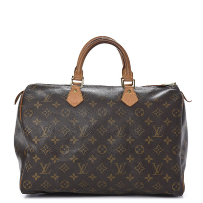 Louis Vuitton Monogram Speedy 35 1 of 10