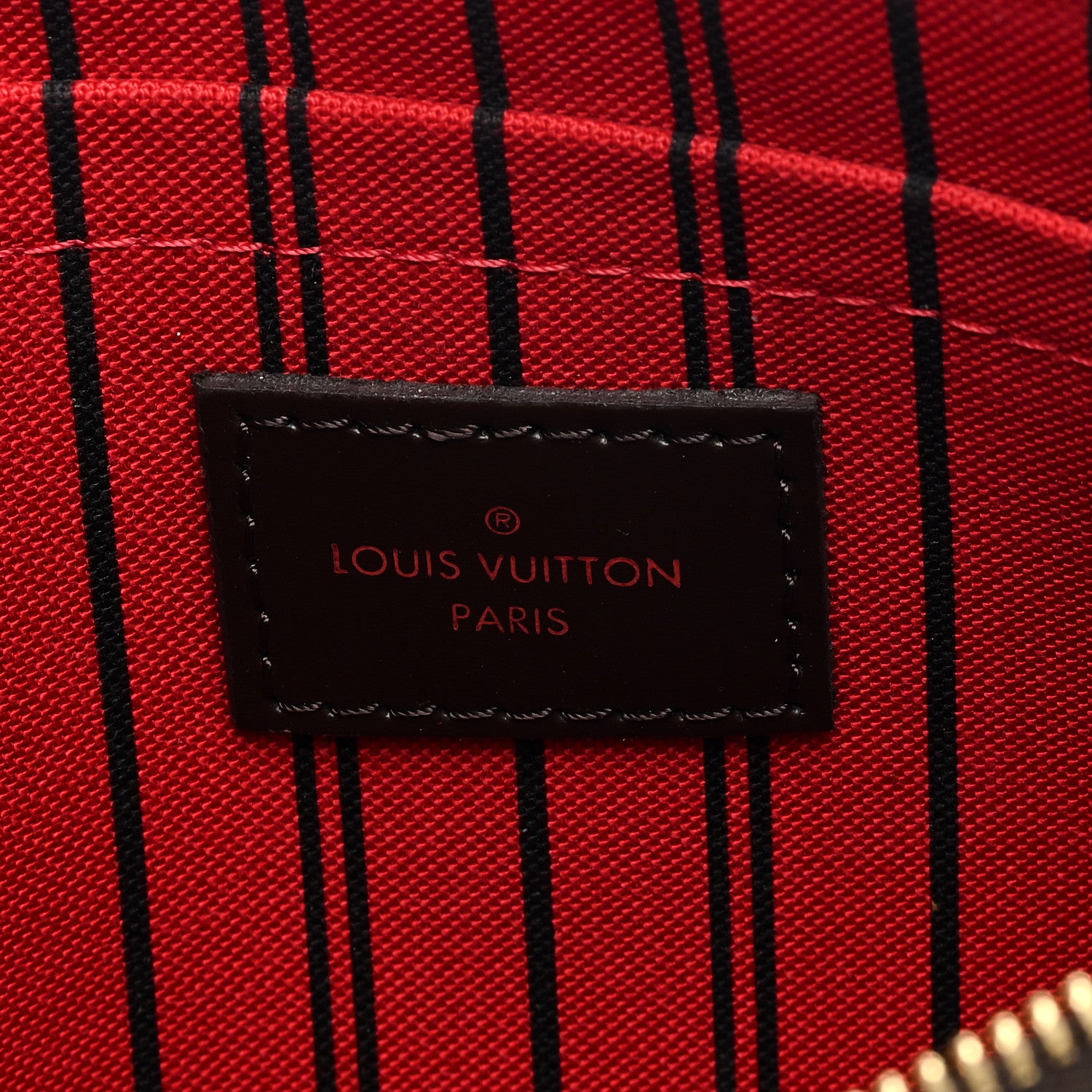 Louis Vuitton Damier Ebene Neverfull MM GM Pochette 6 of 6