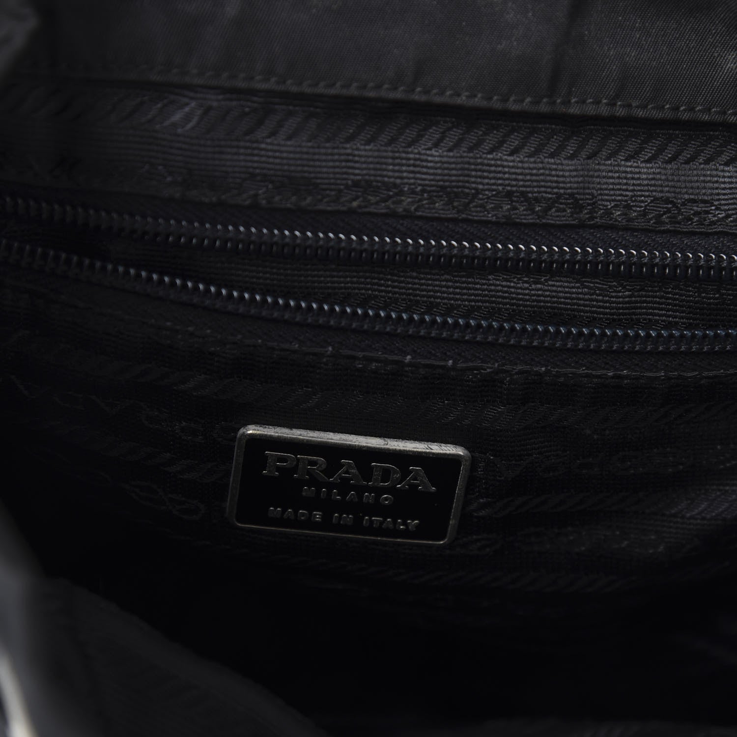 Prada Tessuto Nylon Vela Small Backpack Black 7 of 12
