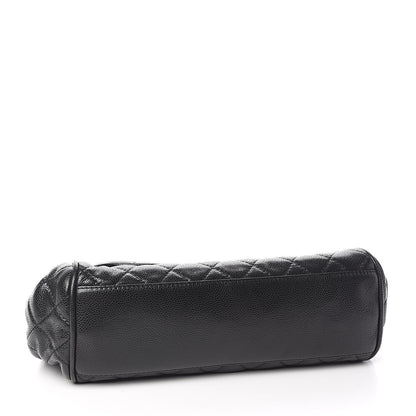 Chanel Caviar Quilted Timeless Accordion Flap Black 4 of 14