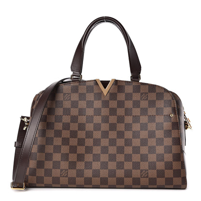 Louis Vuitton Damier Ebene Kensington Bowling Bag 1 of 10