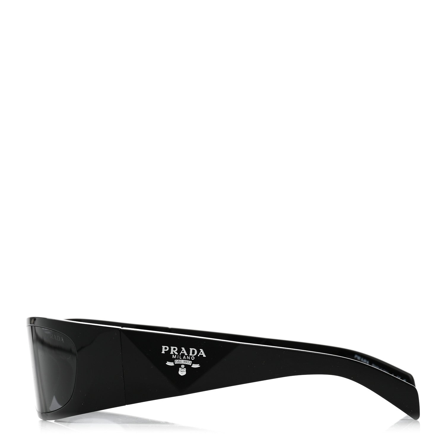 Prada Acetate Symbole Sunglasses SPR A14 Black 3 of 8