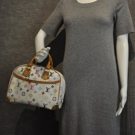 Louis Vuitton Monogram Multicolor Trouville White 2 of 9