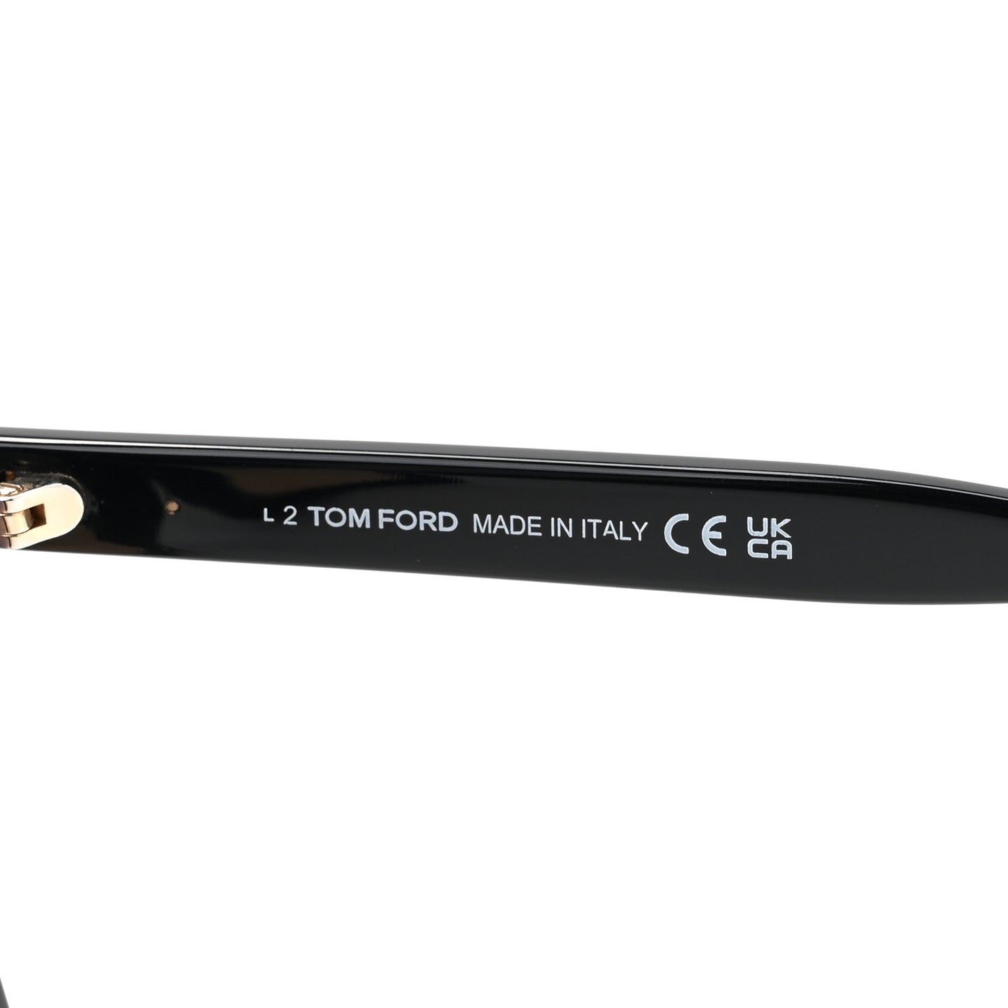 Acetate Sabrina Square Sunglasses TF764 Black