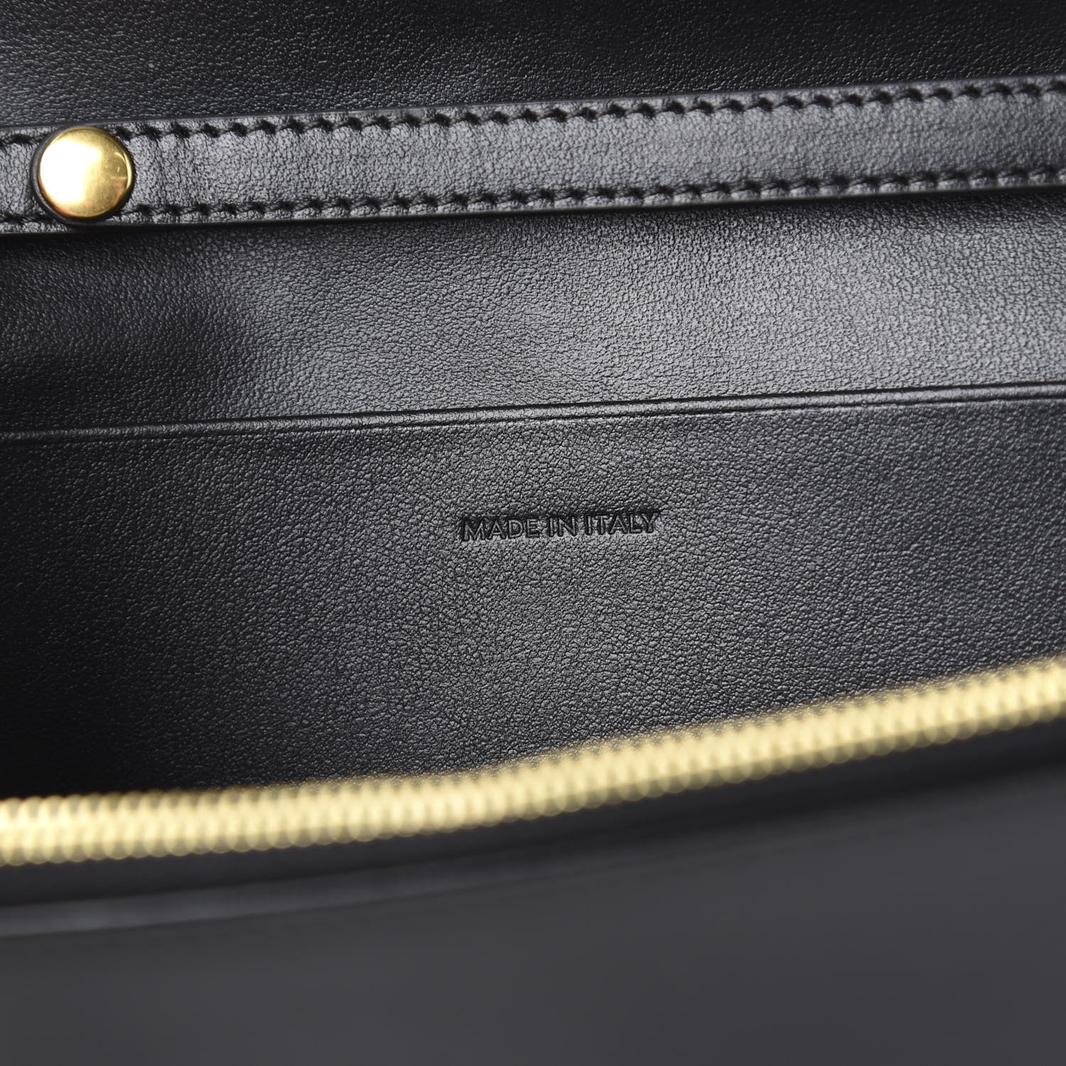 Celine Calfskin C Wallet On Chain Bag Black 7 of 10