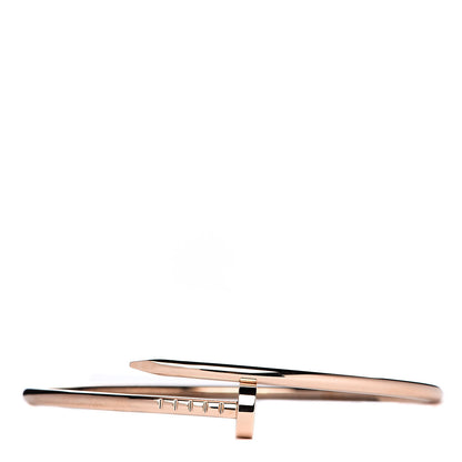 Cartier 18K Pink Gold Small Juste Un Clou Bracelet 16 1 of 6