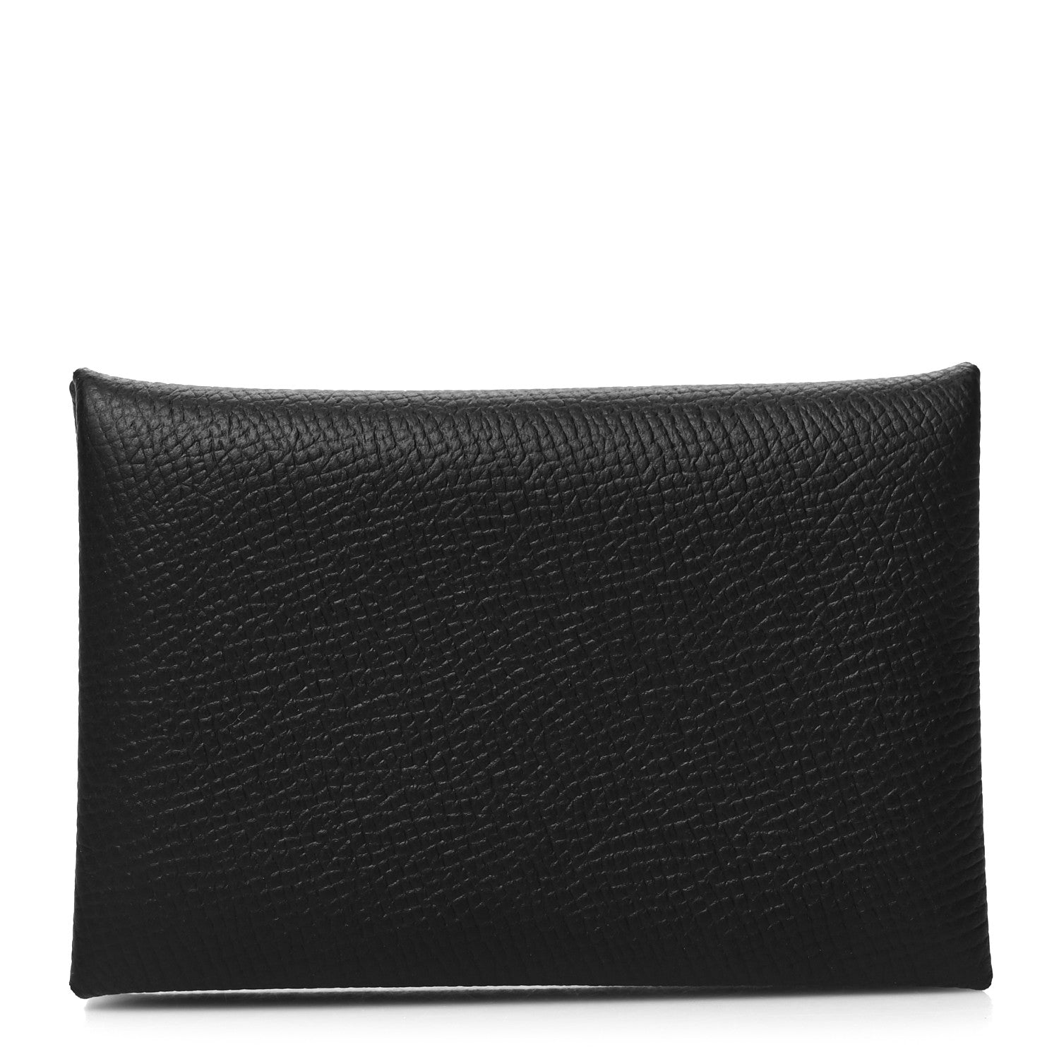 Hermes Epsom Calvi Card Case Black 1 of 13