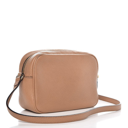 Gucci Pebbled Calfskin Small Soho Disco Bag Camelia 3 of 13