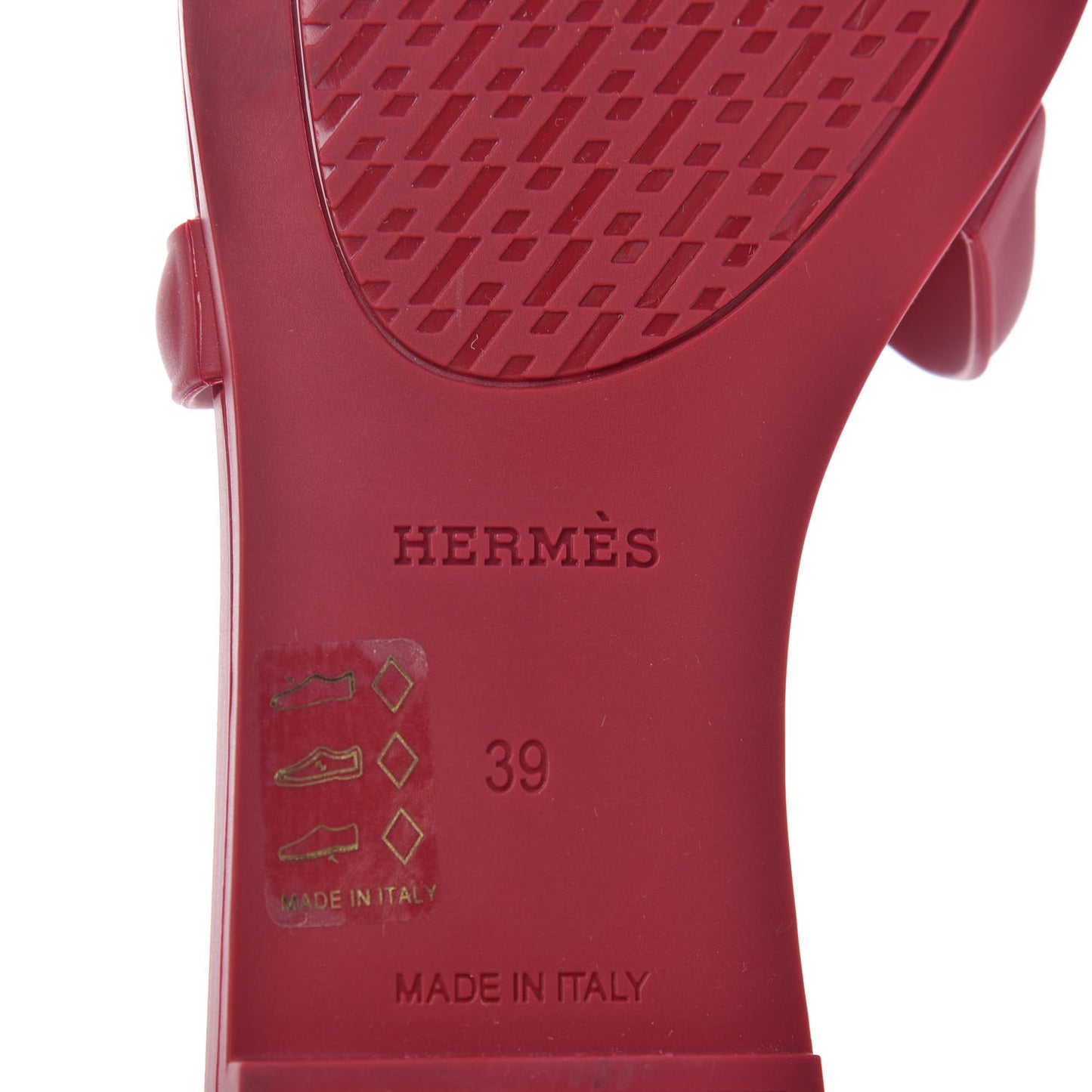 Rubber Aloha Sandals 39 Rose Baie