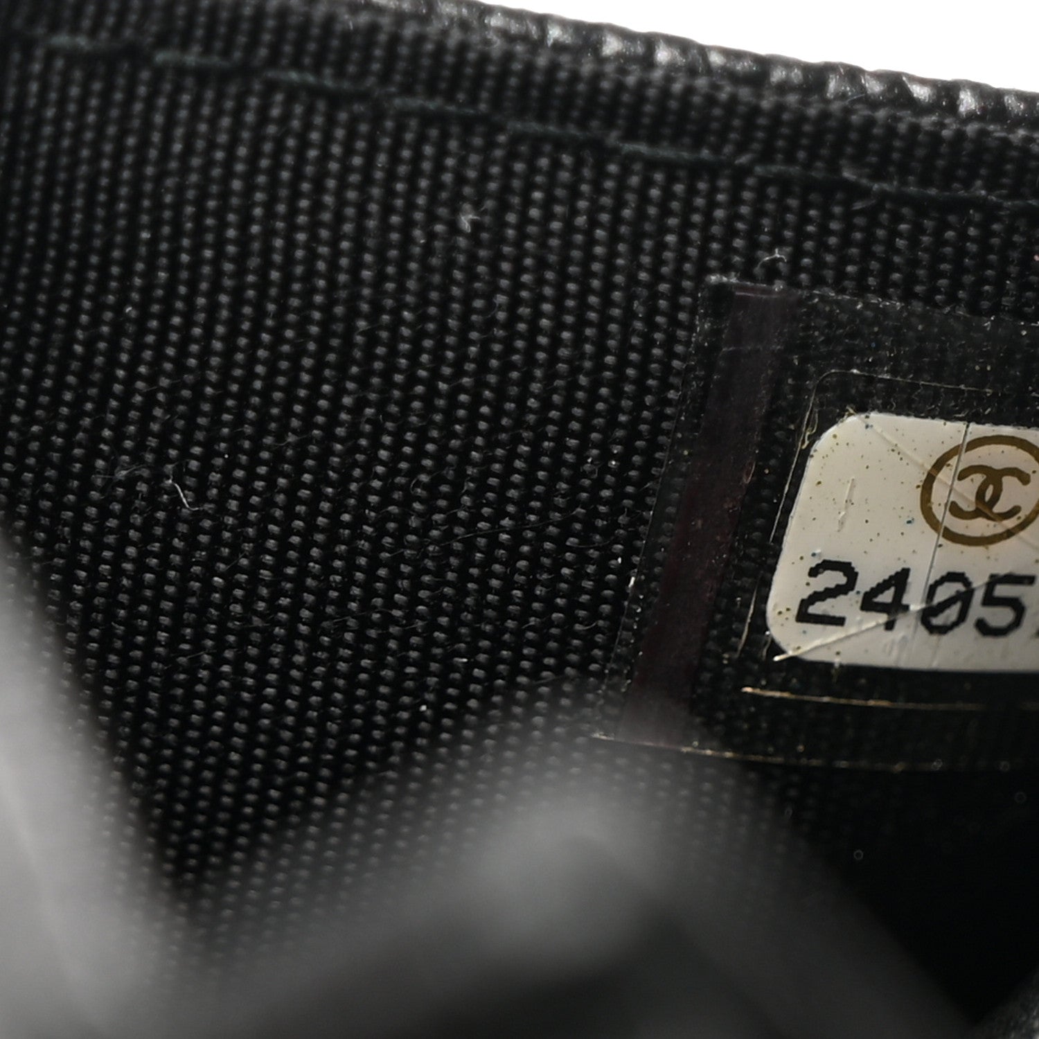 Chanel Caviar Quilted Boy Flap Card Holder So Black 8 of 9