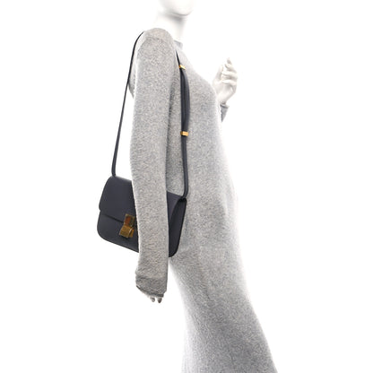 Celine Liege Calfskin Medium Classic Box Flap Bag Liquorice 2 of 10