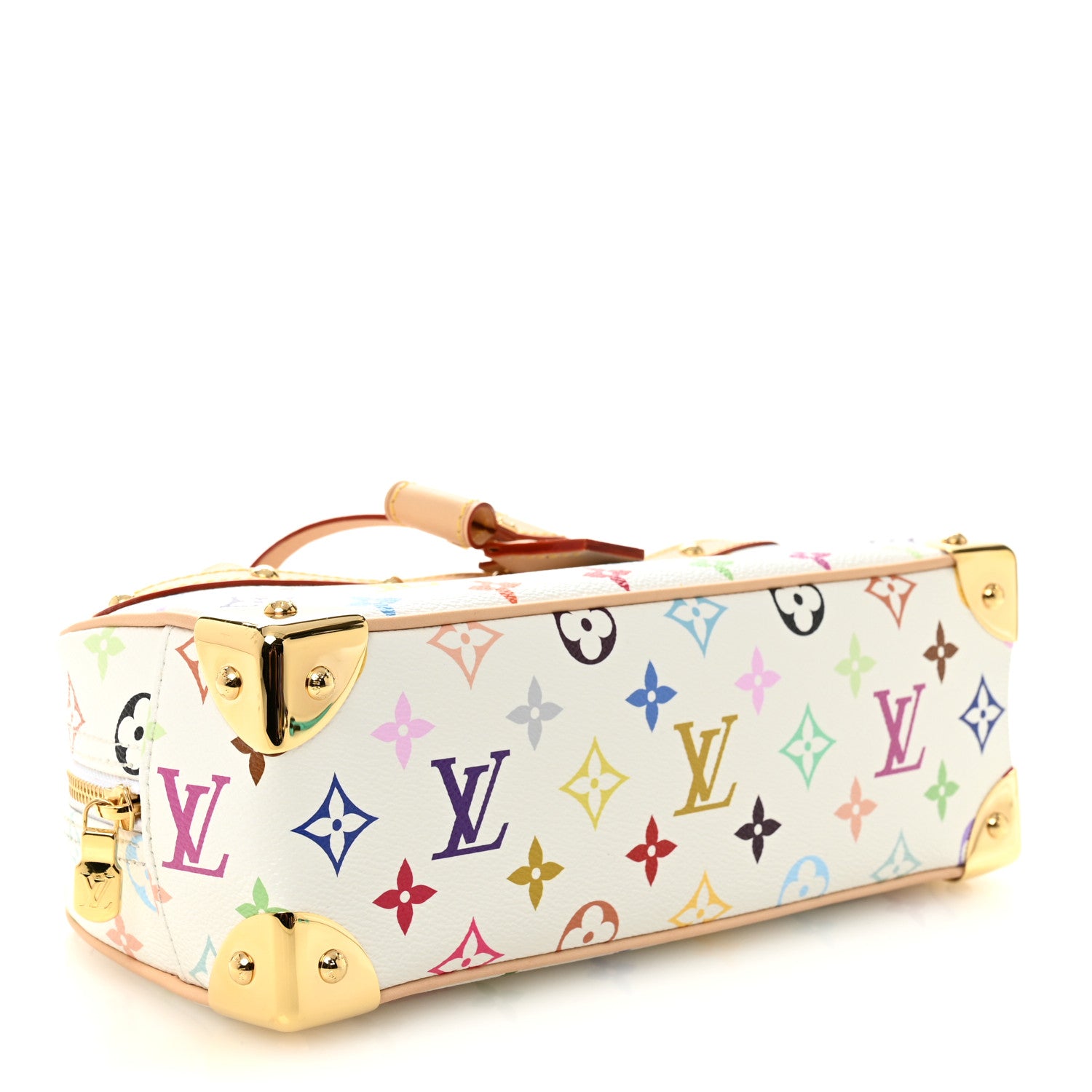 Louis Vuitton LV x TM Monogram Multicolor East West White 4 of 9