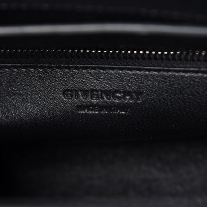 Givenchy Smooth Calfskin Small Horizon Satchel Black 6 of 11