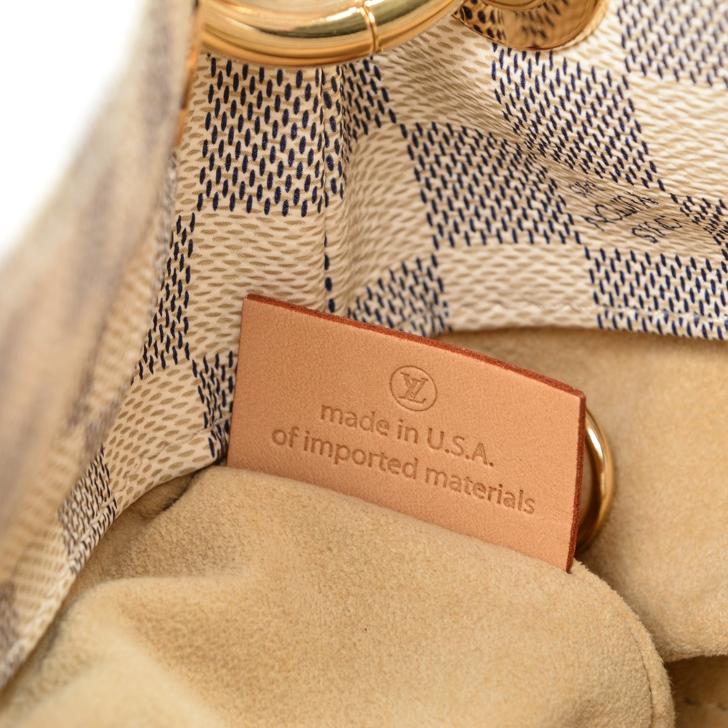 Damier Azur Artsy MM
