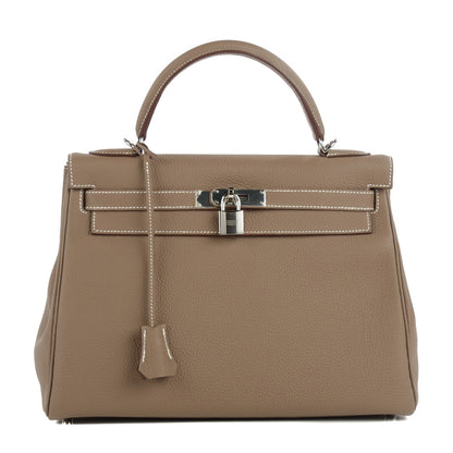 Hermes Togo Kelly Retourne 32 Etoupe 1 of 27