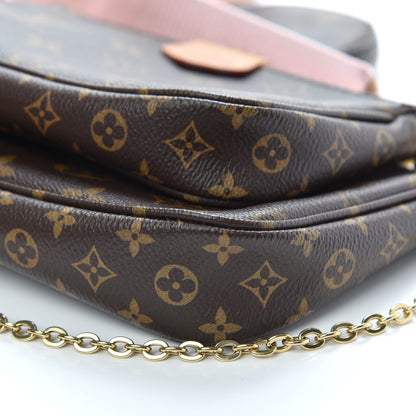 Louis Vuitton Monogram Multi Pochette Accessories Rose Clair 10 of 11