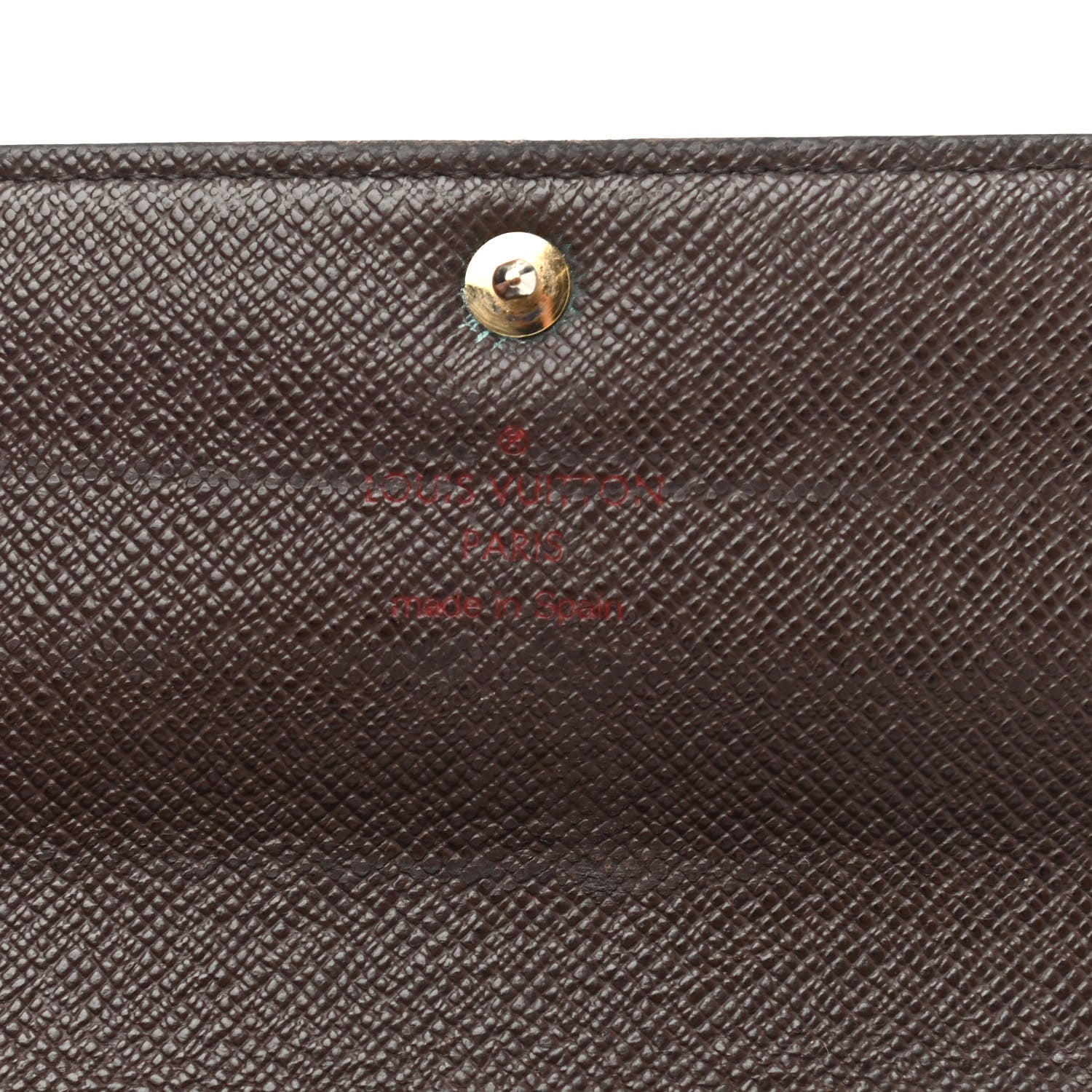 Louis Vuitton Damier Ebene Sarah Wallet 6 of 7